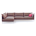 Gentry Moroso Corner sofa with chiaselongue