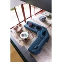 Gogan Moroso Corner sofa with chaise longue