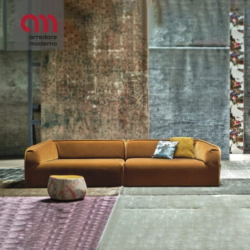 M.a.s.s.a.s Moroso 2 and 3 seater linear sofa