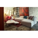 M.a.s.s.a.s. Moroso Corner sofa with chaise longue