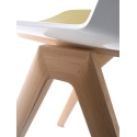 Aiku MDF Italia 4 Wooden Legs Chair