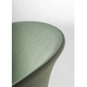 Kicca Plus Kastel chromed base swivel chair