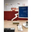 Pigreco Loop Martex office desk with drawers