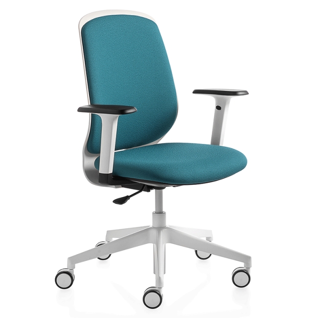 Key Smart Kastel padded chair with armrests
