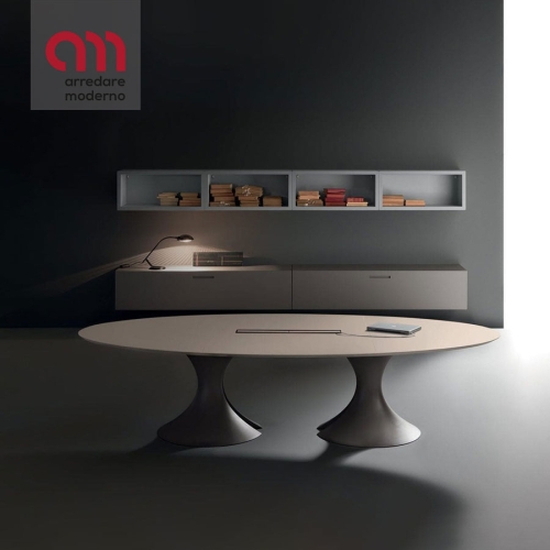 Ola Martex meeting table with oval top