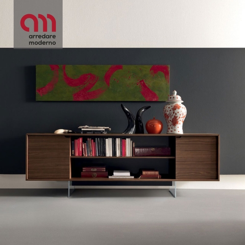 Martex sideboards with glass base