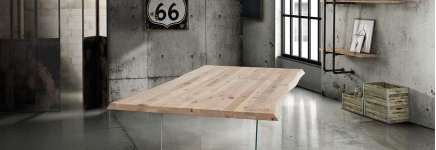 Industrial style tables