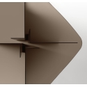 Mesa Thrim Tonelli Design cuadrada y rectangular