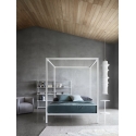 Cama Aluminium Bed MDF Italia Con Dosel