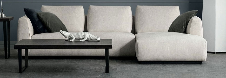 Sofas Minimalistas modernos: vida moderna, diseño moderno