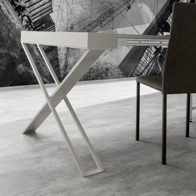 Table console X-File Zamagna extensible