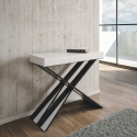 Table Console Diago Itamoby cadre blanc