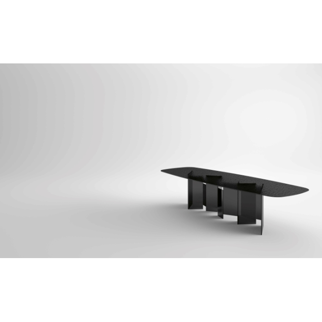 Table Metropolis Tonelli Design Fused Glass