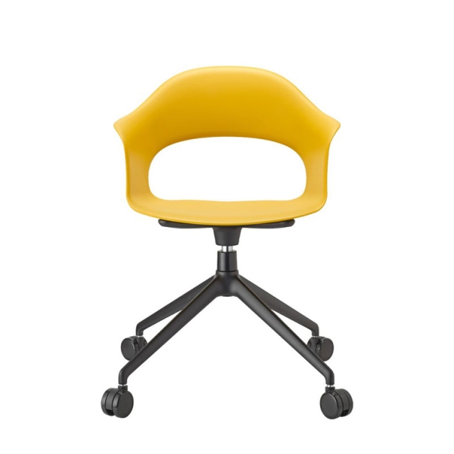 Chaise Lady B Scab Design avec roulettes et coque en technopolymère