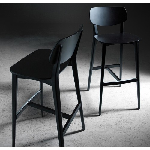 Doll Billiani Taburete de madera