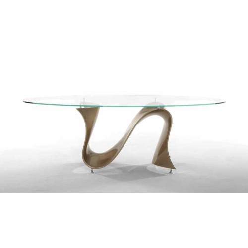 Table de cuisine Wave Tonin Casa oval
