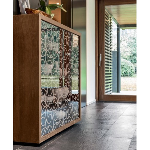 Granada Tonin Casa Buffet avec portes en verre