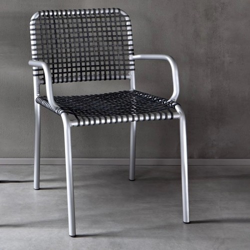 Allu Gervasoni Chaise avec accoudoirs moderne