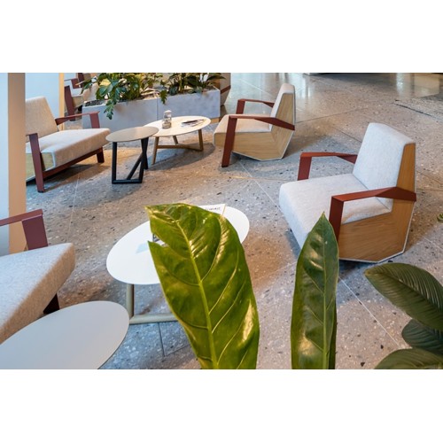 Silver Lake Moroso Fauteuil moderne en bois