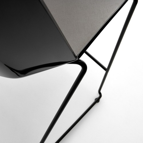 Aiku MDF Italia Tabouret pieds en métal