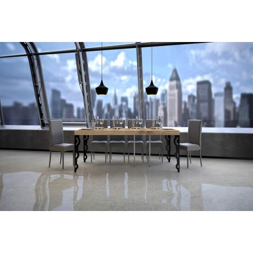 Karamay Premium Itamoby Table console Cadre anthracite