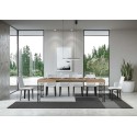 Ghibli cadre anthracite Itamoby Table extensible