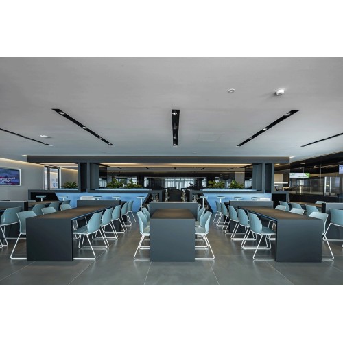 Kalea Kastel Chaise de bureau traîneau empilable