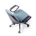 Konfort Kastel Chaise de bureau ergonomique avec accoudoirs