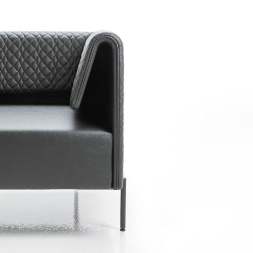 Klint Kastel Chaise de salle d'attente matelassé