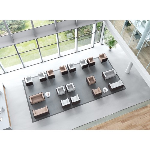 Kontex Kastel Chaise de salle d'attente