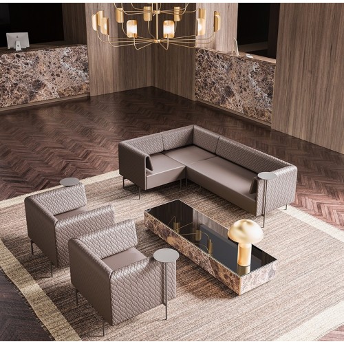 Klint Kastel Canapé de bureau matelassé