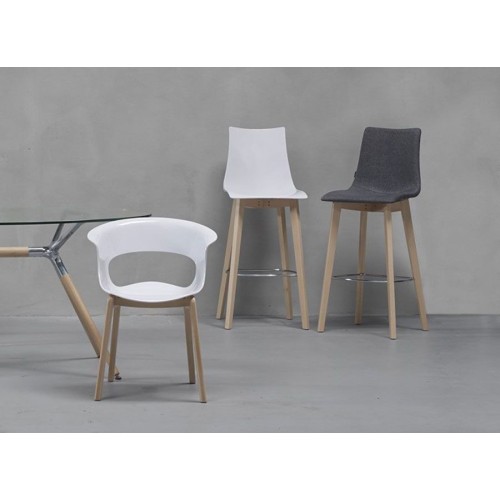 Natural Zebra antishock Scab Tabouret