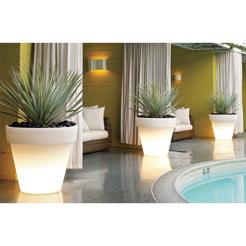 Pot lumineux Vas-Three Serralunga