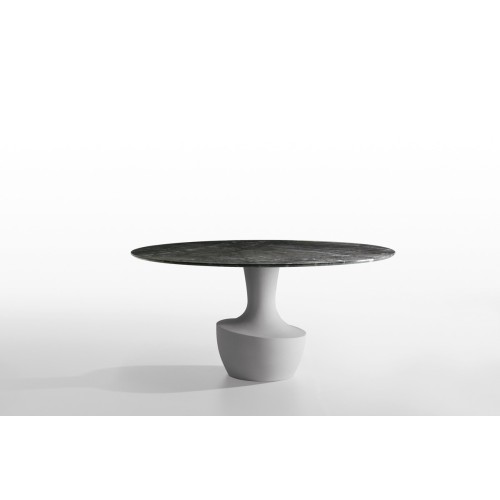 Anfora Potocco Table base quartz de résine