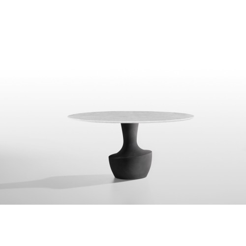 Anfora Potocco Table base quartz de résine