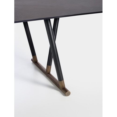 Pipe Potocco Table fixe