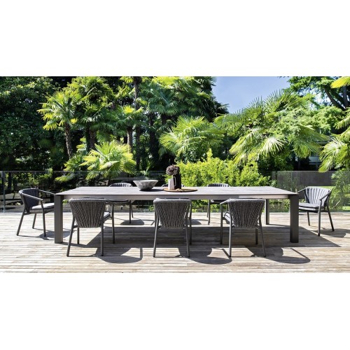 Table de Jardin Dolmen low Varaschin