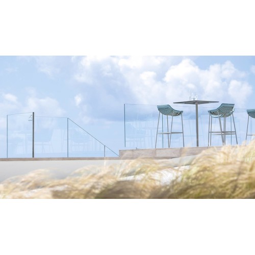 Summer Set Varaschin Tabouret de jardin rembourrée