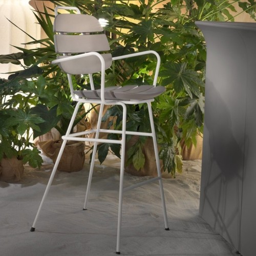 Ribs Up Slide Tabouret