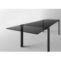 Table Livingstone Dark Tonelli Design extensible