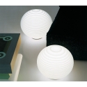 Lampe Flow Glass Rotaliana de table