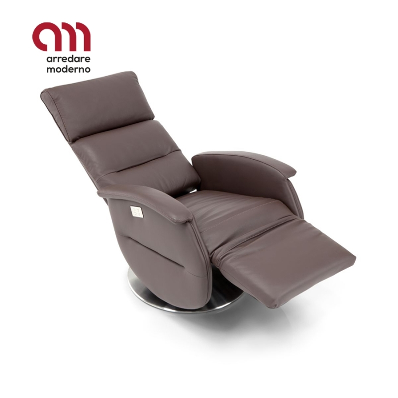 Fauteuil pivotant relax Ginevra Spazio Relax