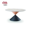 Table Clessidra Midj base en métal