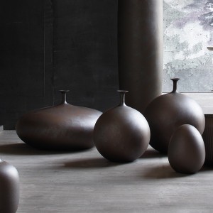 Set de Vases en Céramique Metallic Collection Adriani e Rossi