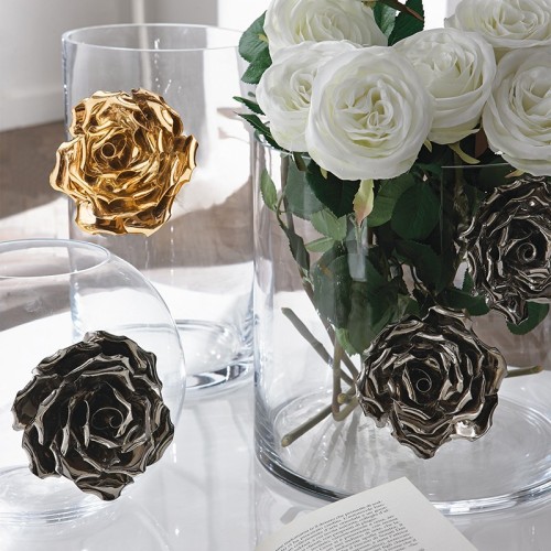 Vases en verre Rose Collection Adriani e Rossi