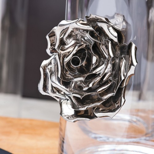 Vases en verre Rose Collection Adriani e Rossi