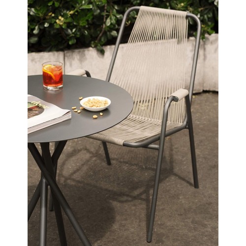 Chaise avec accoudoirs Coco Unopiù