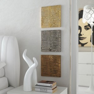 Formella décorative murale en céramique Adriani e Rossi