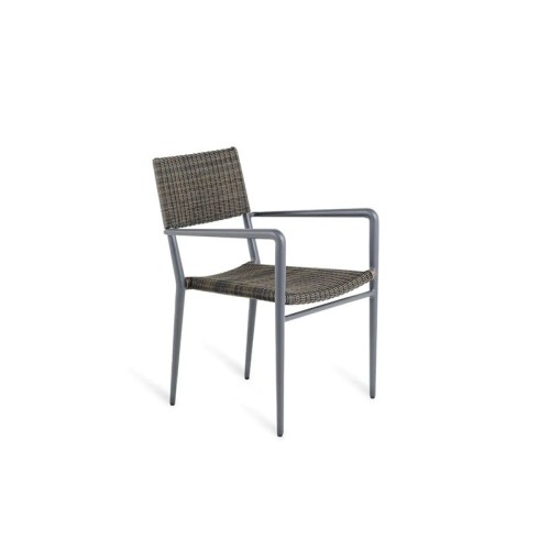 Chaise avec accoudoirs Experience empilable Unopiù