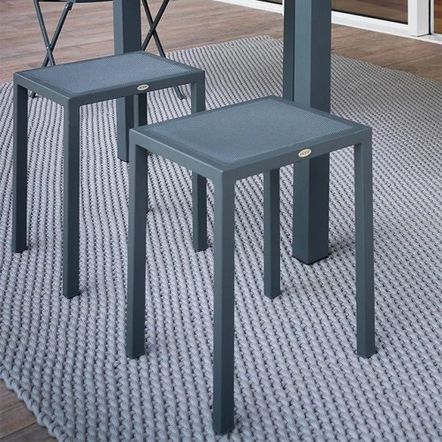 Tabouret Conrad Unopiù sans dossier